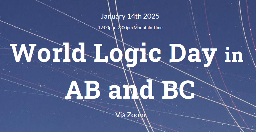 World Logic Day in AB and BC Logo